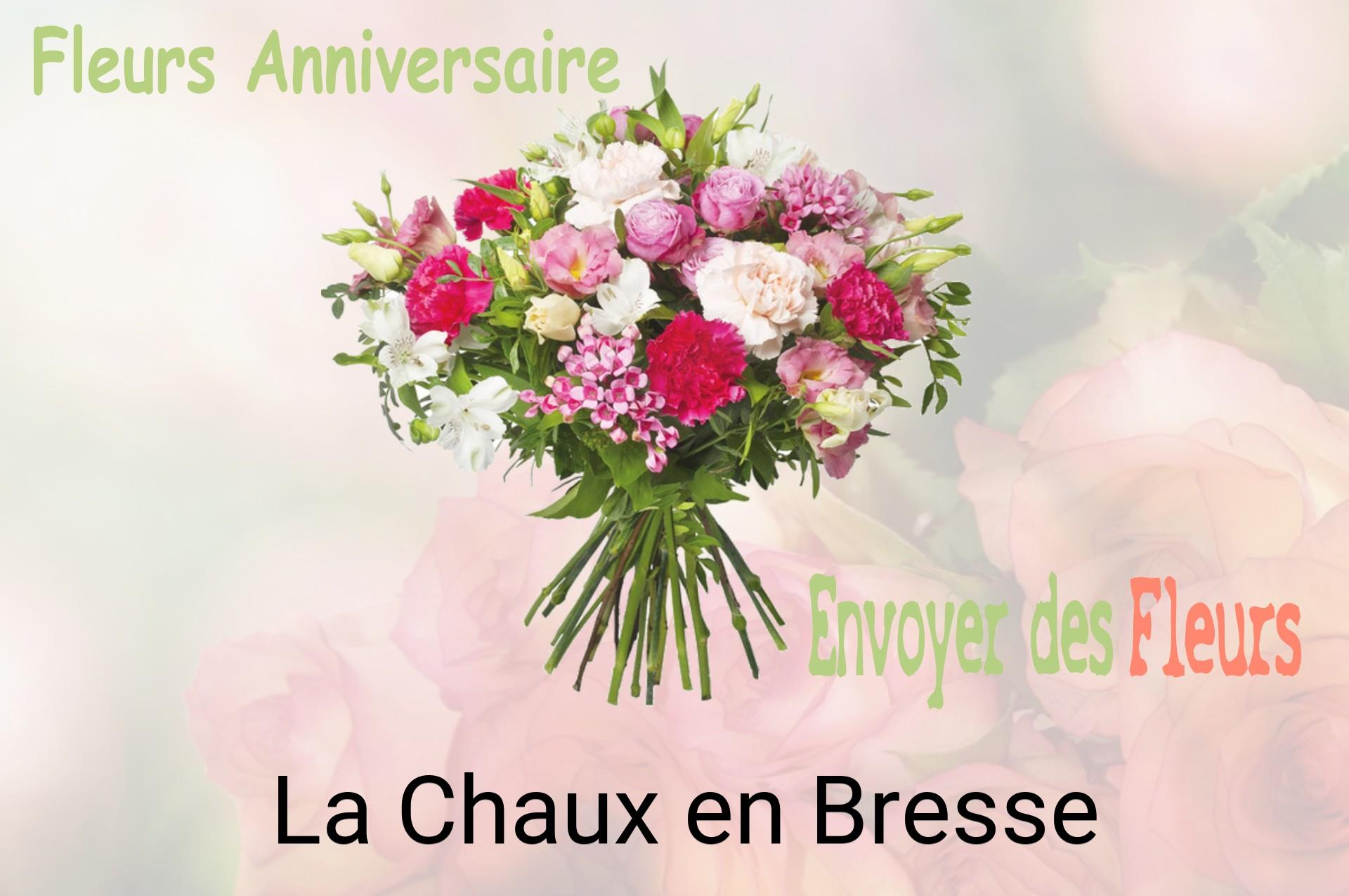 Bouquet de fleurs d’anniversaire livré à La Chaux-en-Bresse