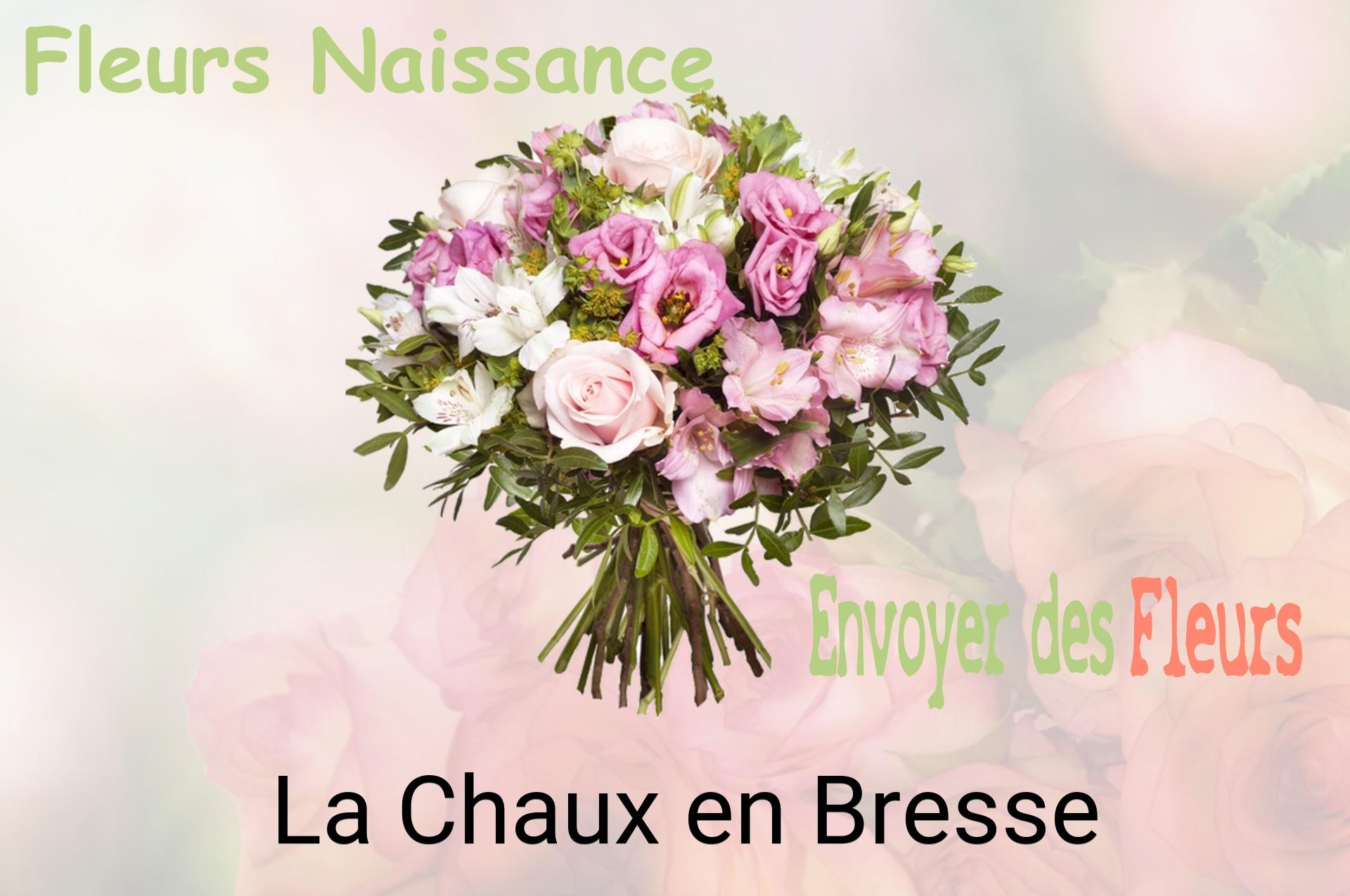 Bouquet de fleurs de naissance livré à La Chaux-en-Bresse
